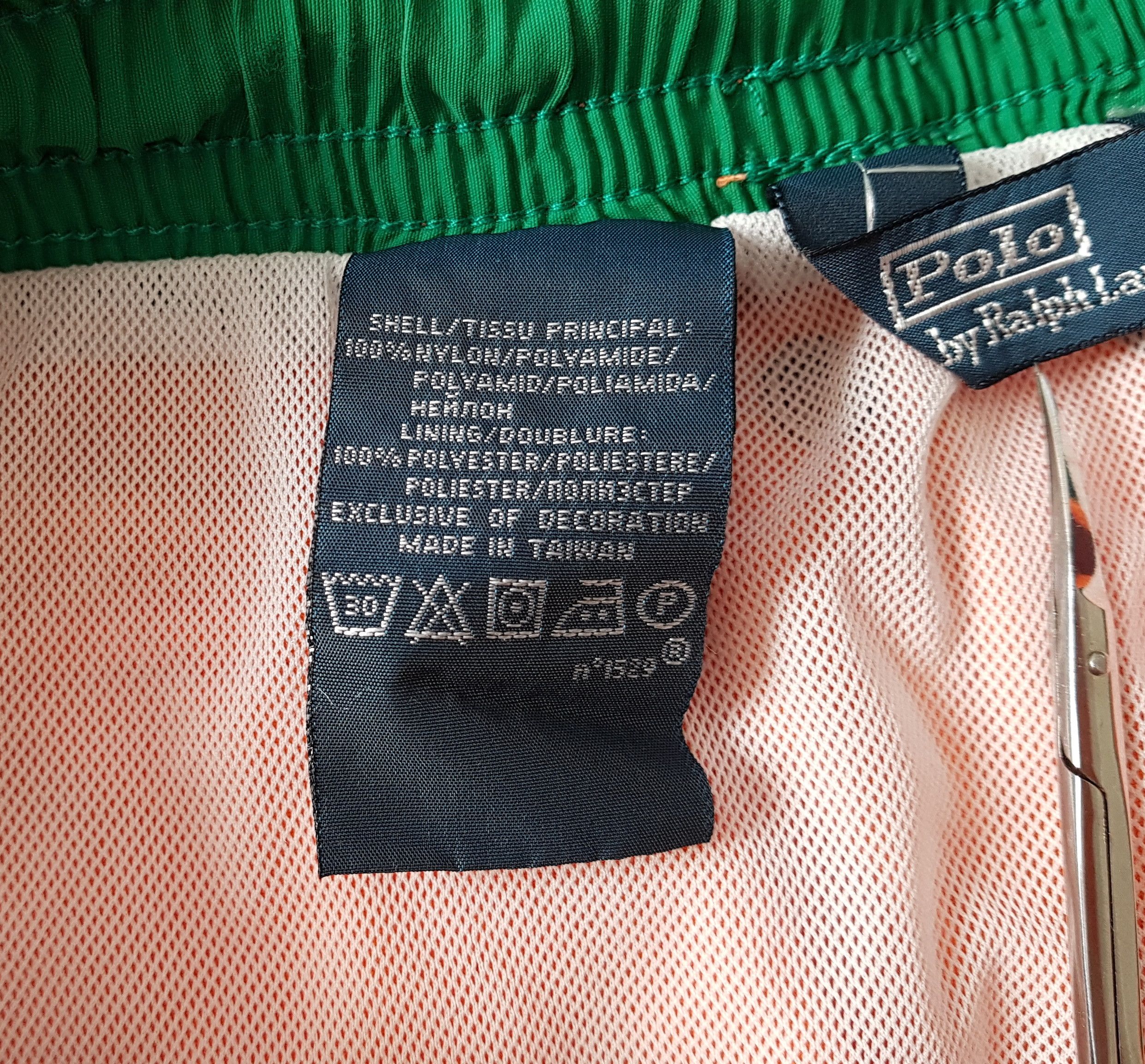 Polo Ralph Lauren Vintage Polo Ralph Lauren Nylon Swim Shorts Orange sz S Size US 30 / EU 46 - 7 Thumbnail