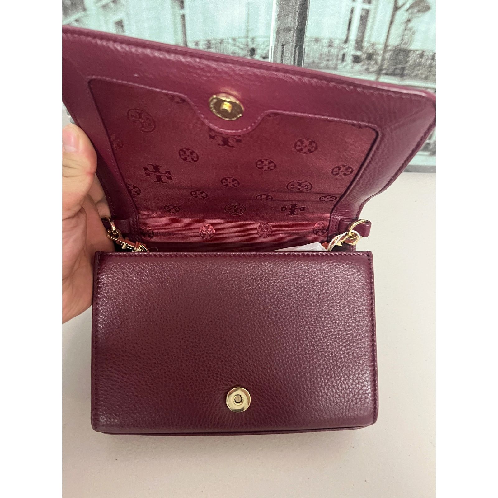 Tory Burch Tory Burch 34801 Women Bryant Quilted Crossbody Size ONE SIZE - 6 Thumbnail