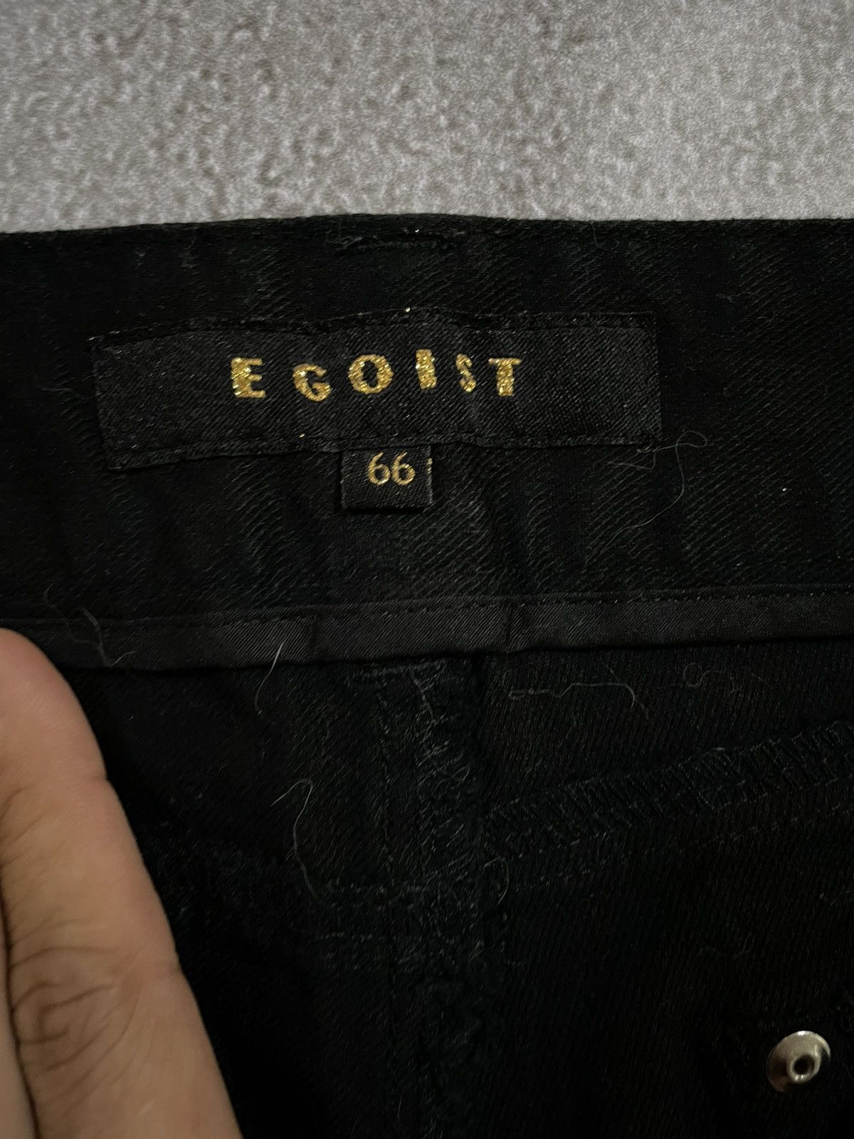 If Six Was Nine × Le Grande Bleu (L.G.B.) × True Religion Egoist Hot Pants Punk style Size 29" - 7 Thumbnail
