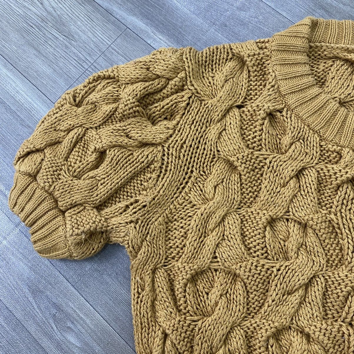 Burberry Vintage Burberry London Blue Label Crop Cable Knit Cardigan Size US S / EU 44-46 / 1 - 6 Thumbnail