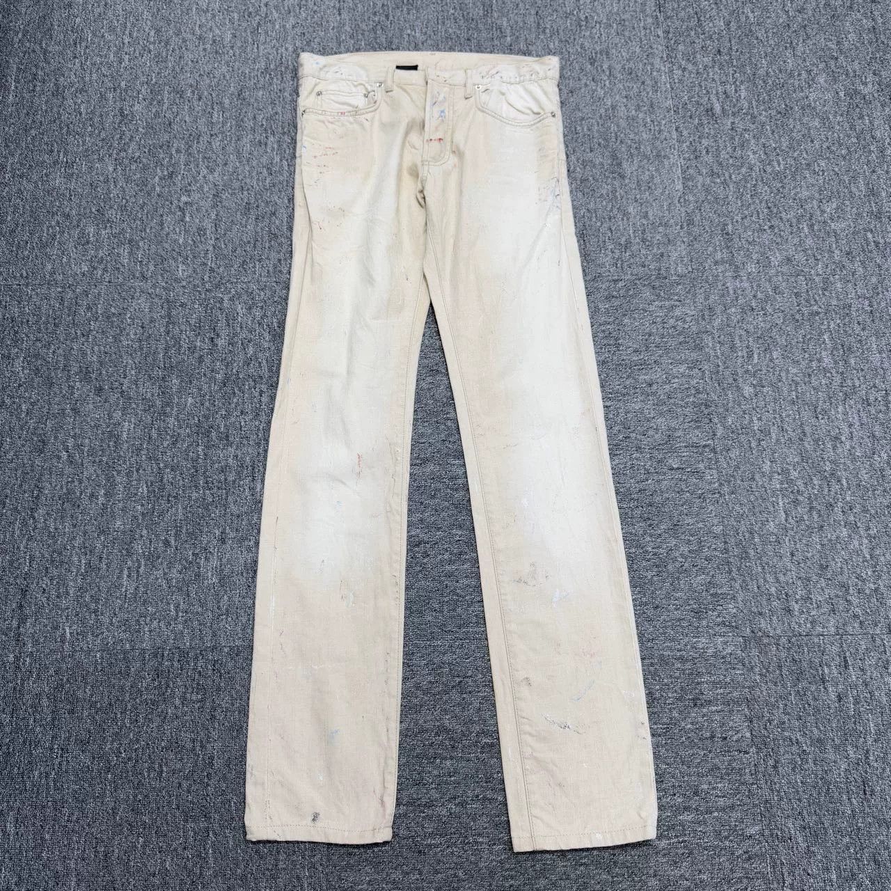 Dior Dior Splatter Denim Pants Size 30. Size US 30 / EU 46 - 1 Thumbnail