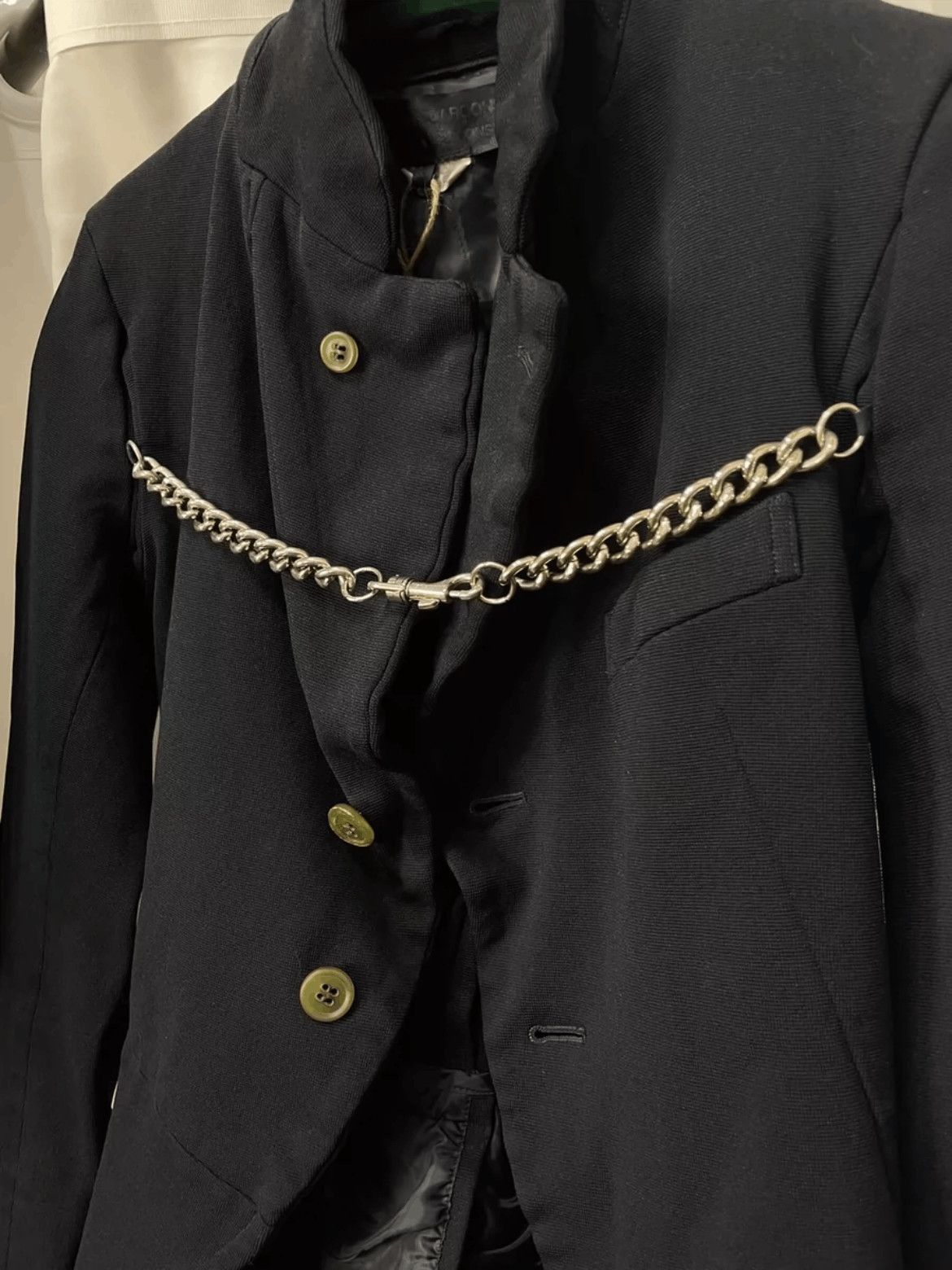 Comme des Garcons Sz SS Comme Des Garcons Chain Jacket Size US S / EU 44-46 / 1 - 3 Thumbnail