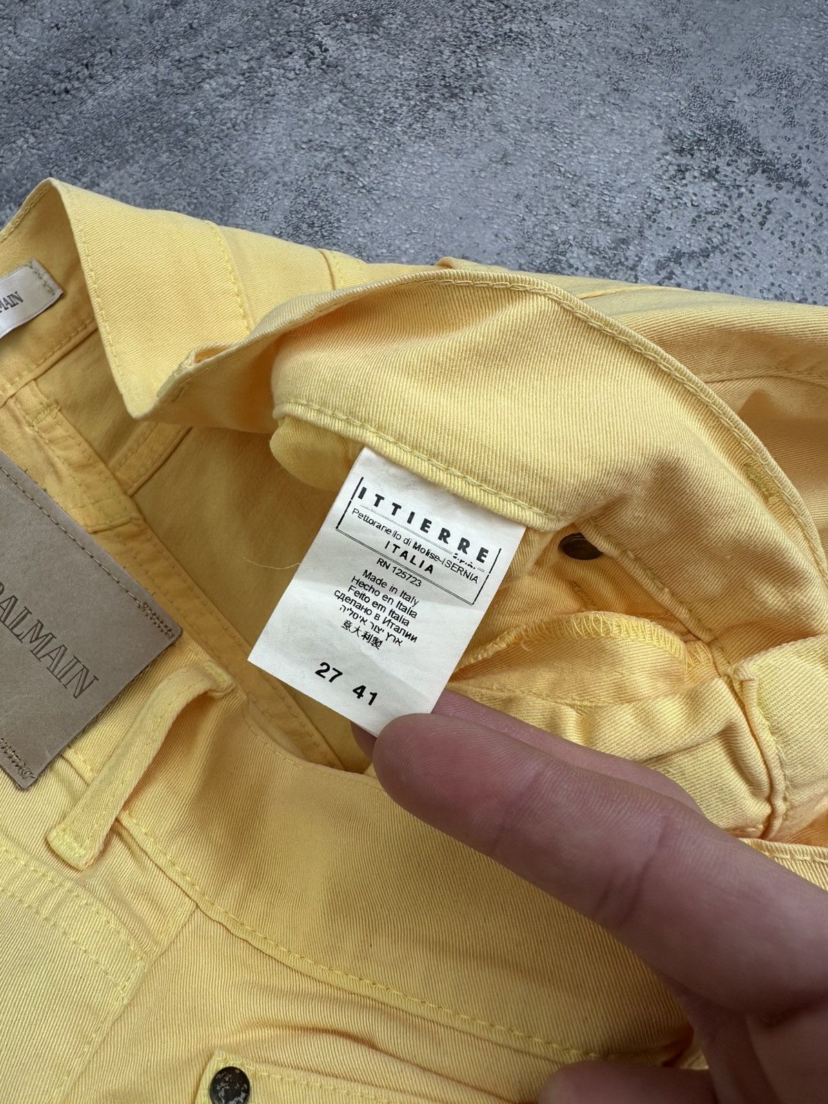 Balmain Pierre Balmain Vintage Jeans Denim Pants Designed Italy Size 27" / US 4 / IT 40 - 8 Thumbnail