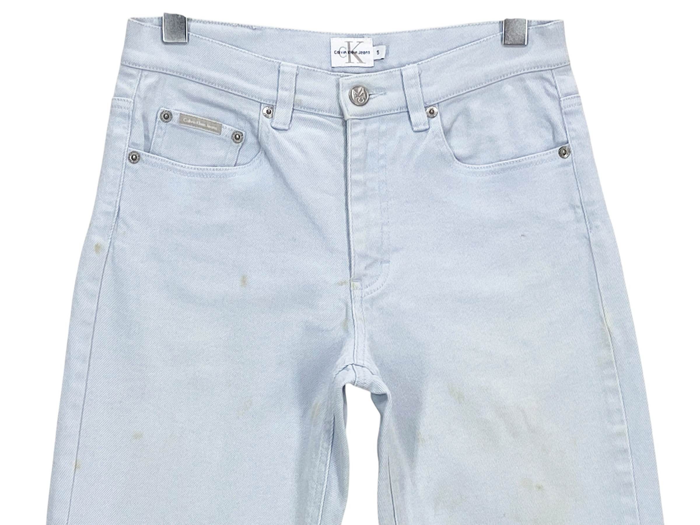Calvin Klein × Vintage Calvin Klein Jeans Vintage High Waisted Jeans Size 28" / US 6 / IT 42 - 5 Thumbnail