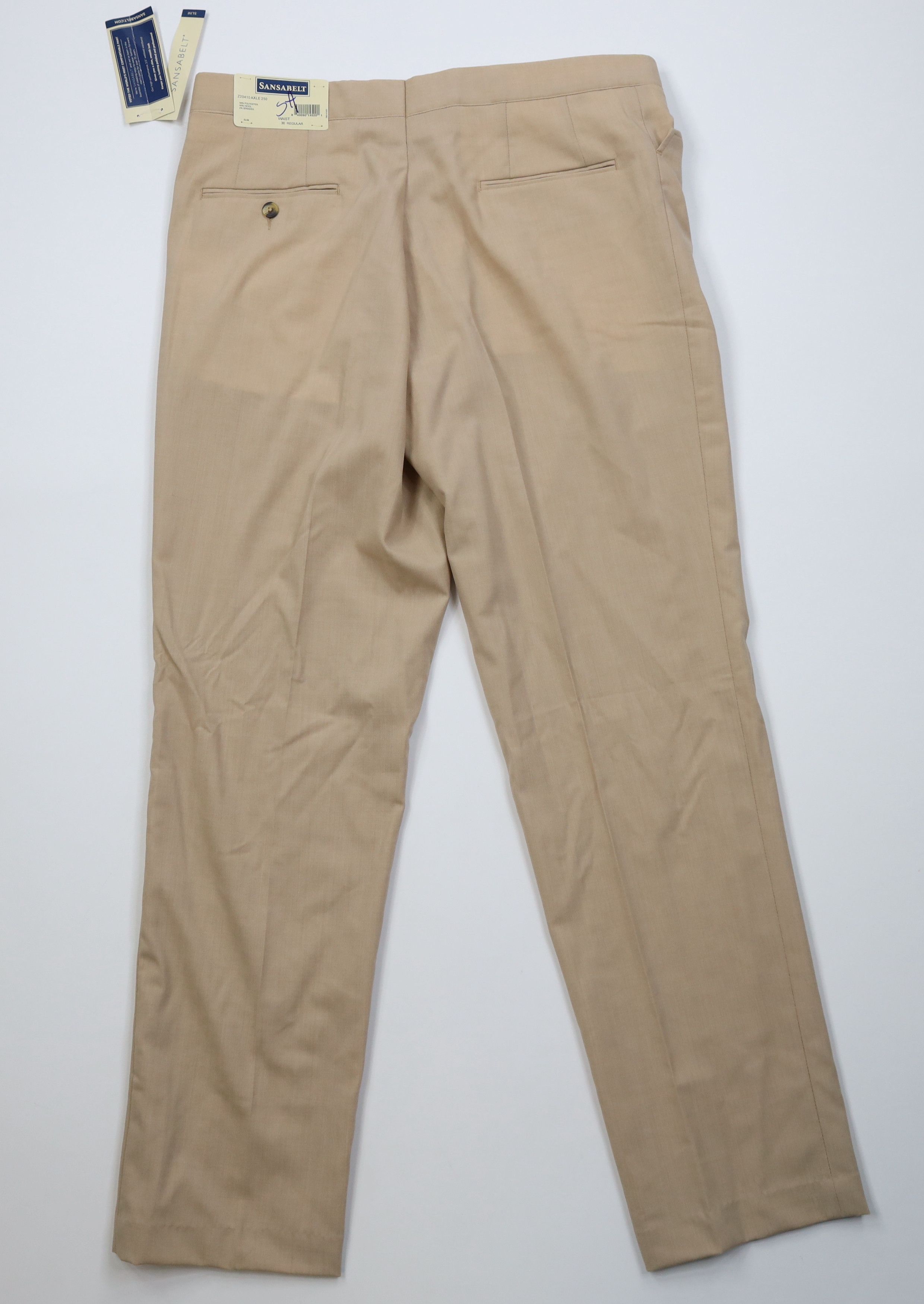 Vintage Deadstock Vintage Y2K Streetwear Wool Blend Knit Chino Pants Size US 36 / EU 52 - 9 Thumbnail