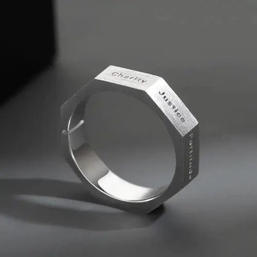 Vintage Human 7 Kinds of Virtue Rings | Grailed