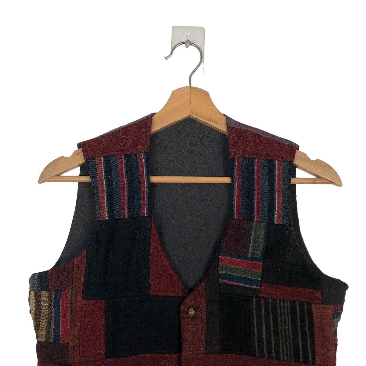 Japanese Brand 🔥Vintage Waist Coats Tartan Design Inspire Kapital Japan Size US M / EU 48-50 / 2 - 3 Thumbnail