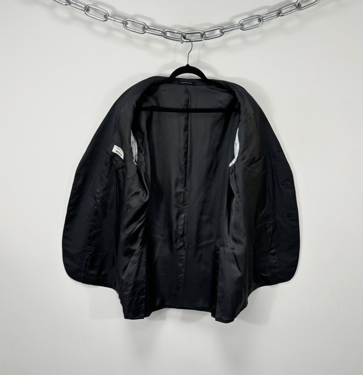 Caruso Raffaele Caruso Loro Piana Wool Men’s Gray Blazer Jacket Size 46L - 2 Thumbnail