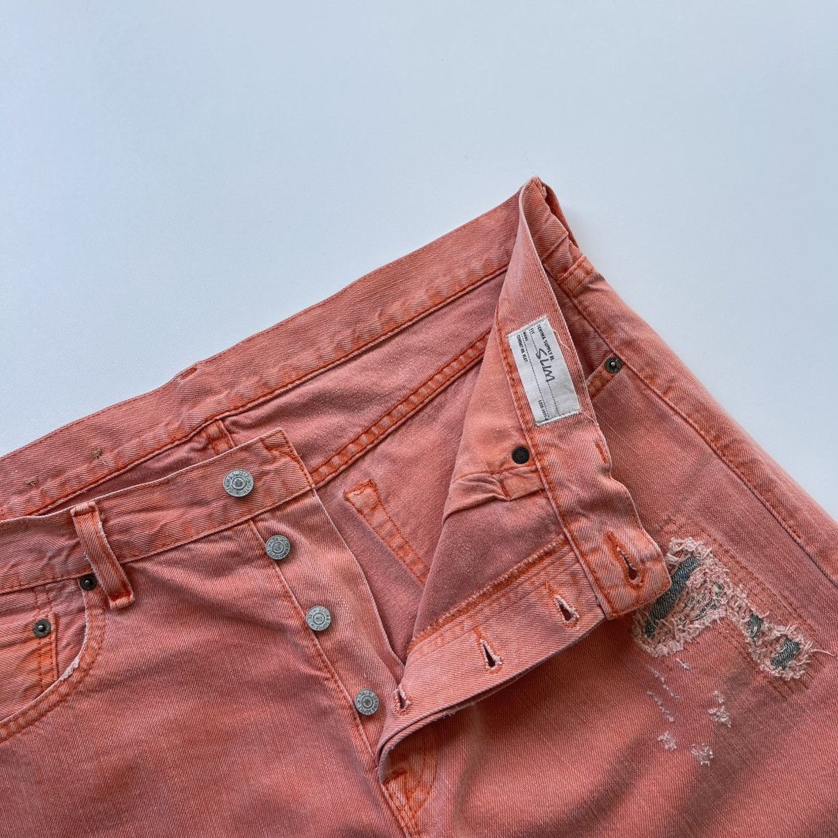 Denim & Supply Ralph Lauren × Polo Ralph Lauren × Ralph Lauren Ralph Lauren Denim & Supply Distressed Denim Slim Fit Shorts Size US 36 / EU 52 - 5 Thumbnail