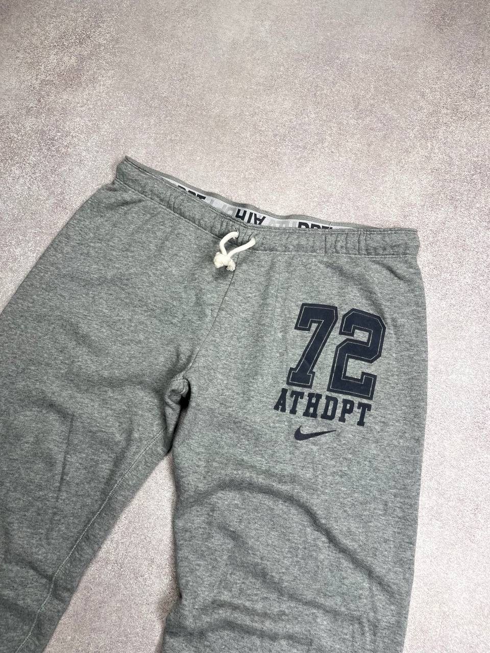 Nike × Vintage ⚡️QUICK SALE⚡️VINTAGE CRAZY NIKE COTTON SWEATPANTS TRACK PANTS Size US 32 / EU 48 - 2 Thumbnail