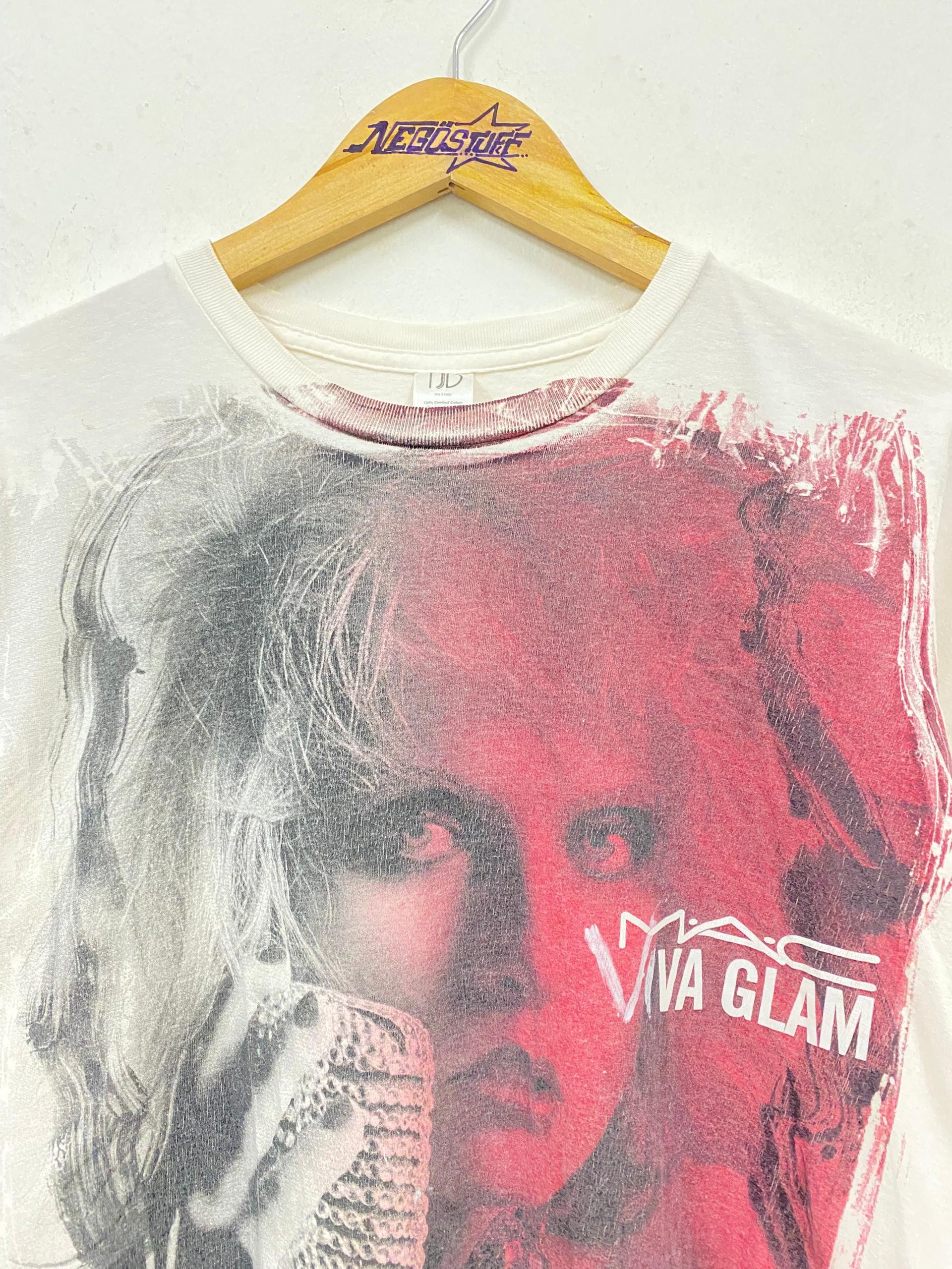 Band Tees Viva La Glam Over print photography tee inspire bruce weber Size US M / EU 48-50 / 2 - 3 Thumbnail