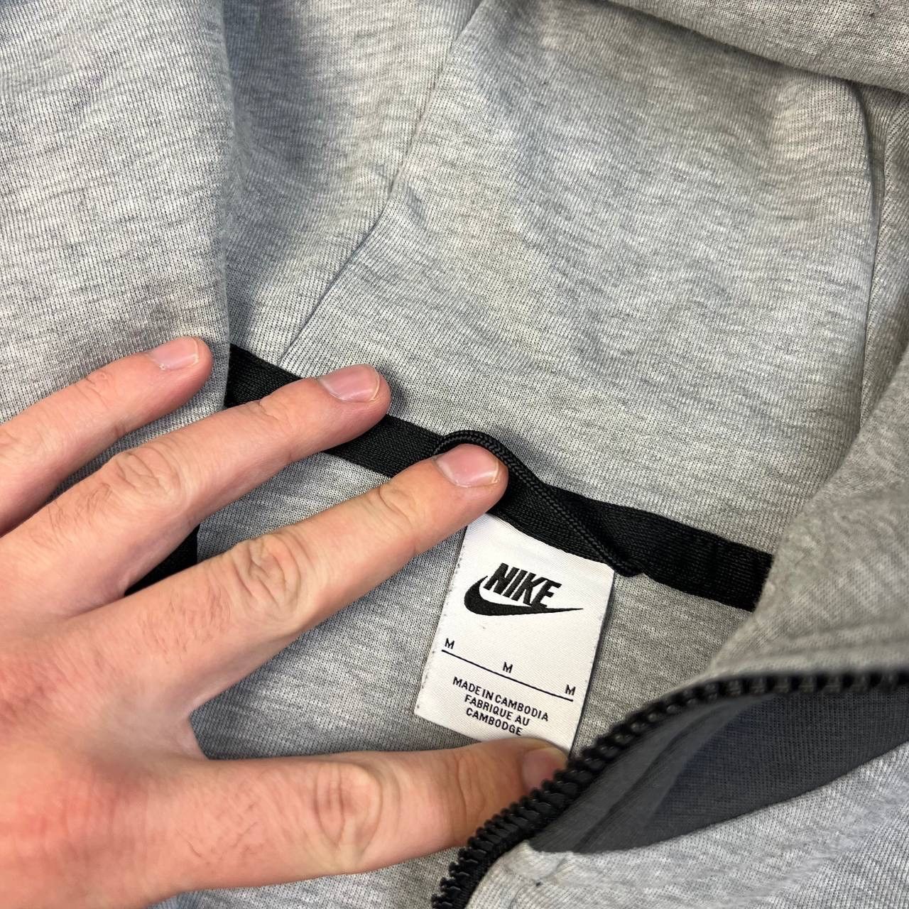 Nike Nike Tech Fleece Mini Logo Zip Up Drill Hoodie Size US M / EU 48-50 / 2 - 5 Thumbnail