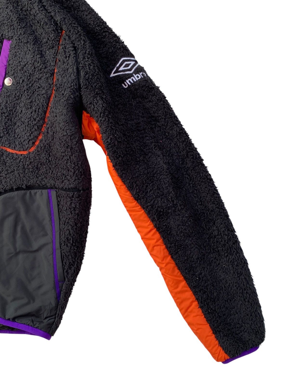 Umbro × Vintage Vtg Umbro Fleece Jacket Size US L / EU 52-54 / 3 - 6 Thumbnail