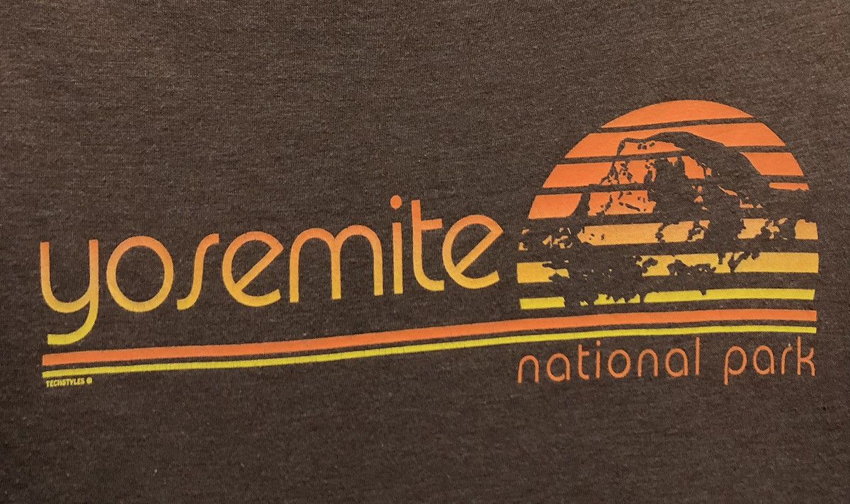 Vintage Vintage Spectra Techstyles Yosemite National Park T-Shirt Size US M / EU 48-50 / 2 - 3 Thumbnail