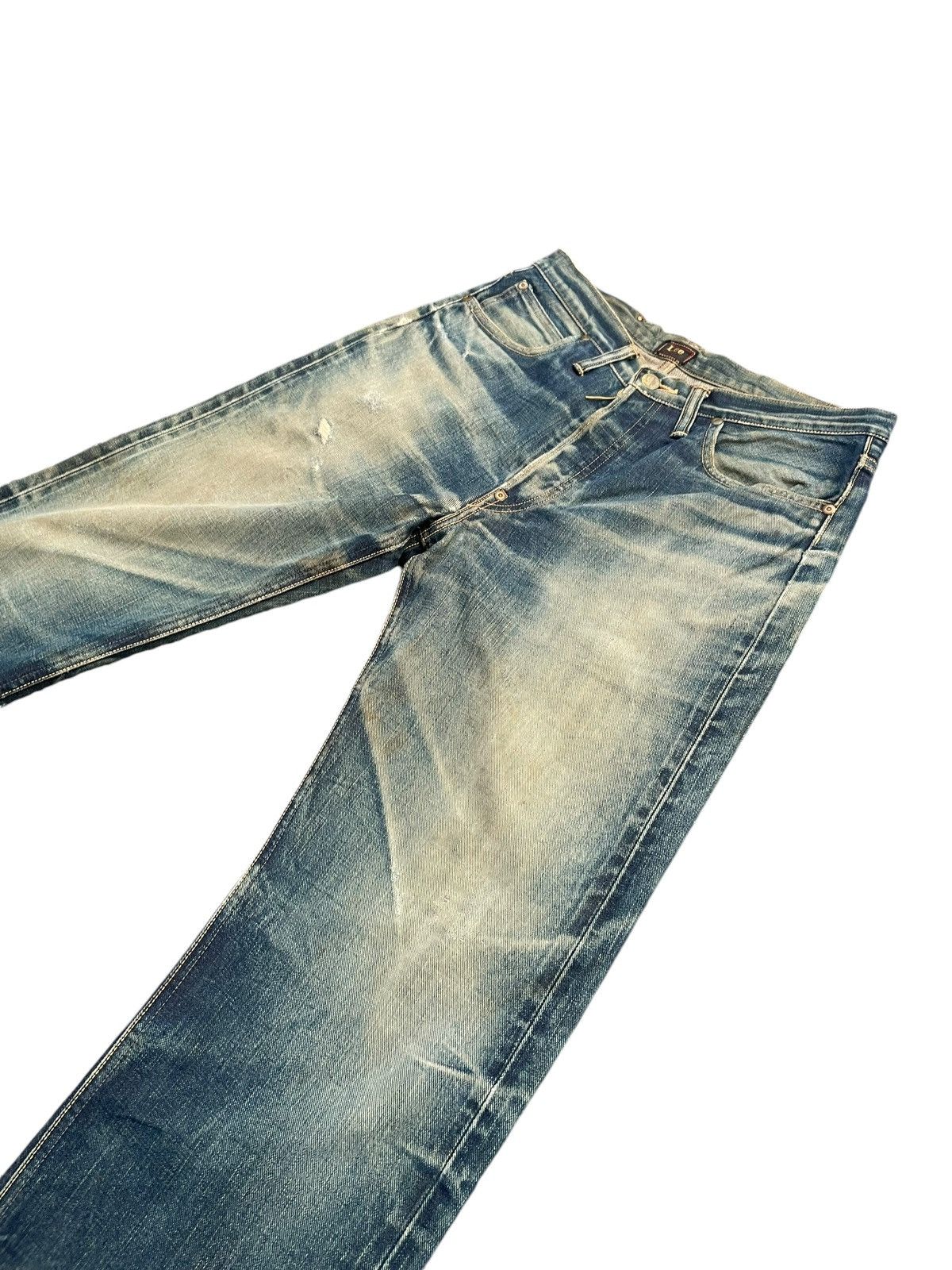 Lee × Vintage Vintage Lee Selvedge Denim Size US 32 / EU 48 - 3 Thumbnail