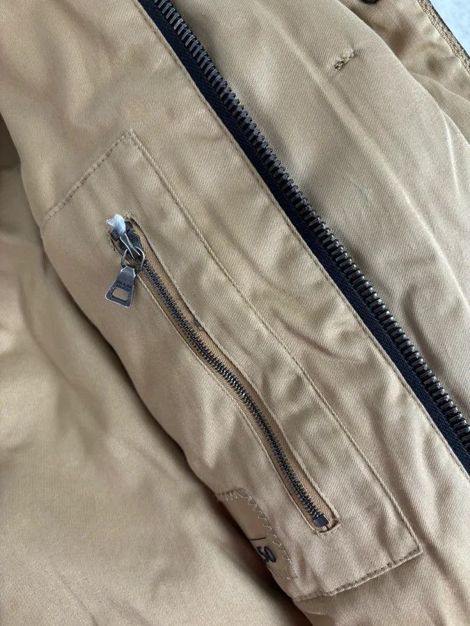 Prada 2000s Prada Brown Avant-Garde Leather Asymmetrical Jacket Size US M / EU 48-50 / 2 - 10 Thumbnail