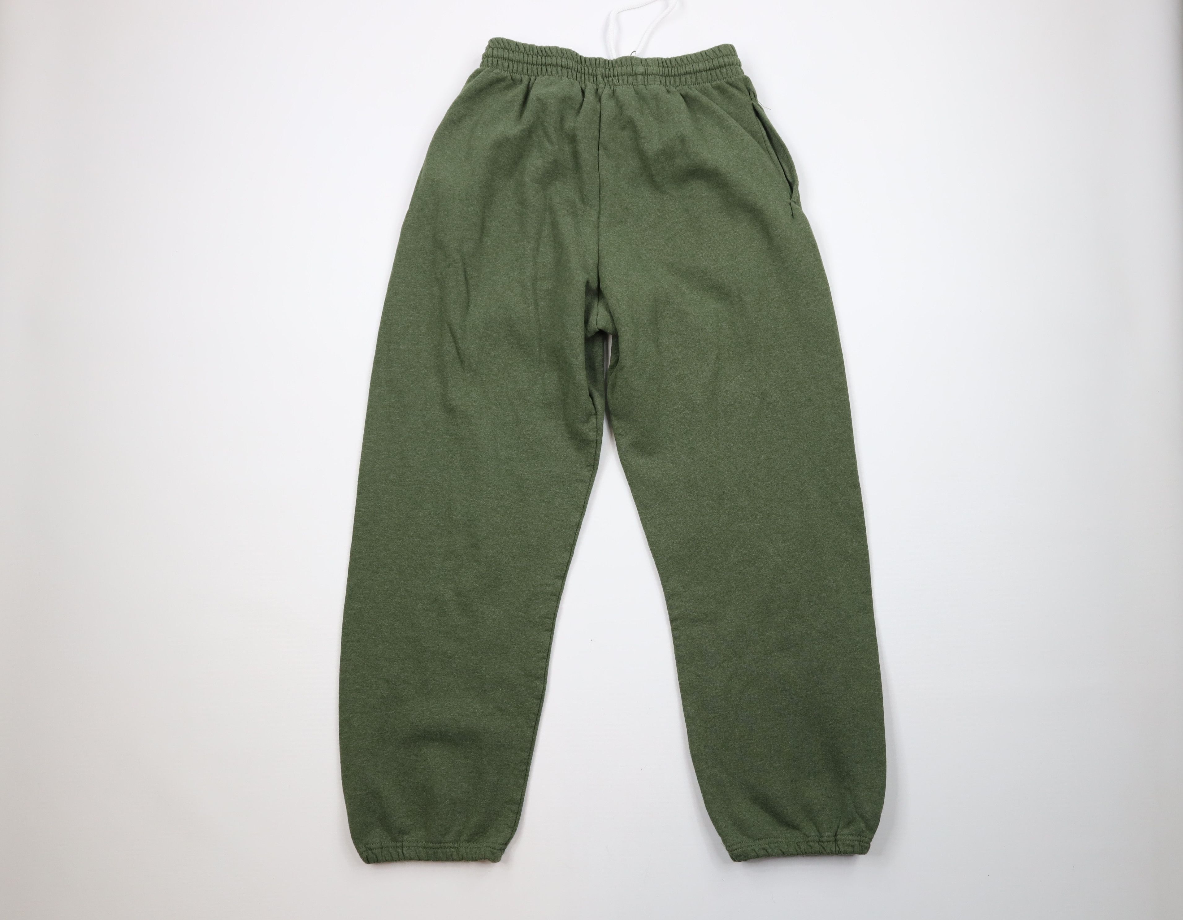 Vintage Vintage Streetwear Cuffed Sweatpants Joggers Heather Green Size US 34 / EU 50 - 7 Thumbnail