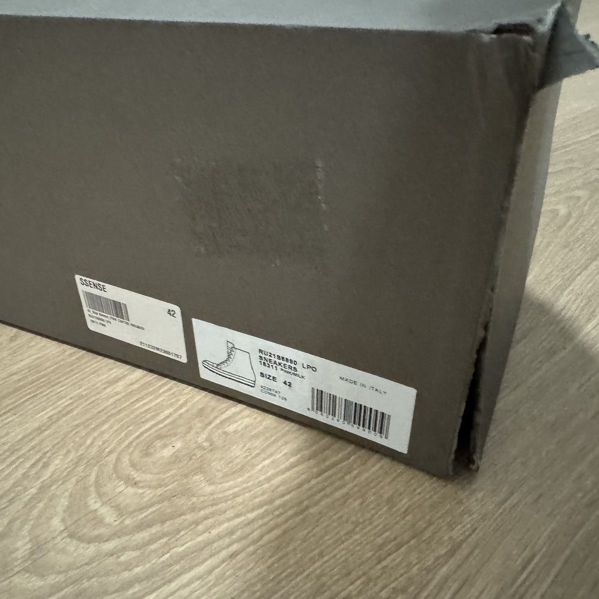 Rick Owens NEW 💦 PINK HIGH CARTI RAMONES SIZE (42) Size US 9 / EU 42 - 6 Thumbnail