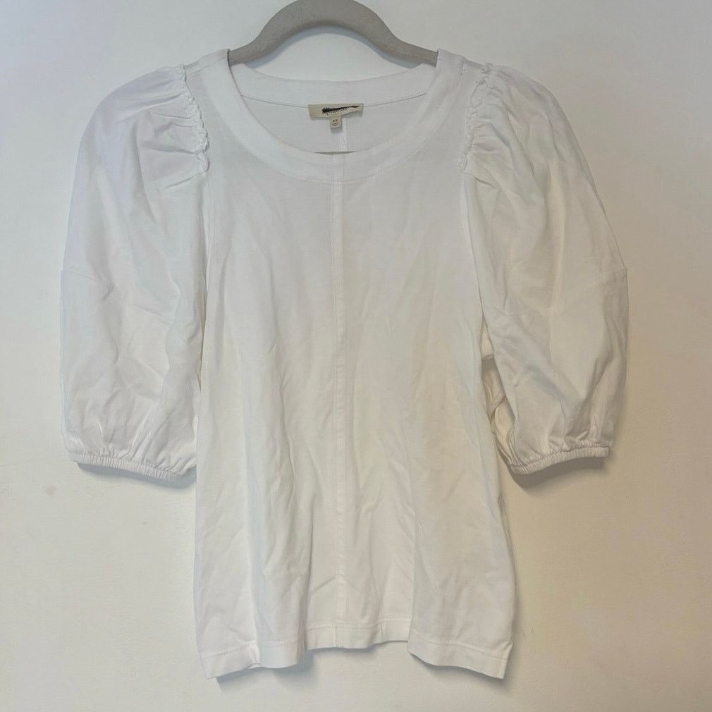 Madewell NWT Madewell Puff-Sleeve Tee In White Size XS Size XS / US 0-2 / IT 36-38 - 4 Thumbnail