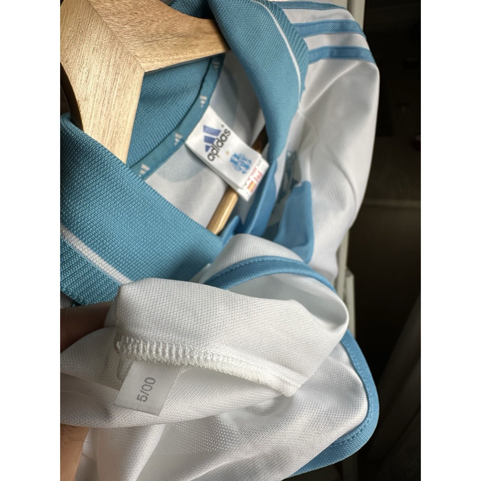 Adidas Football shirt soccer FC Olympique Marseille Home 2000/2001 Size US S / EU 44-46 / 1 - 15 Thumbnail