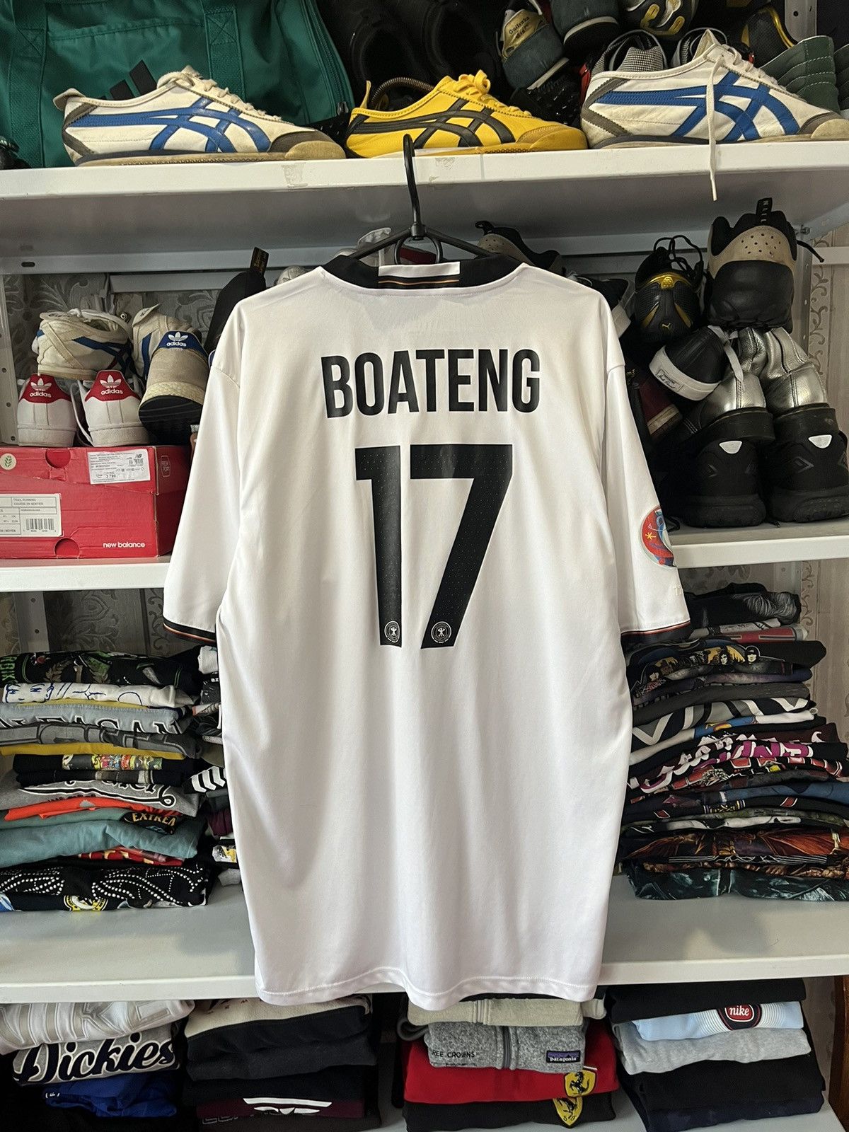 Adidas GERMANY 2016 2017 HOME BOATENG SOCCER JERSEY ADIDAS Size US XL / EU 56 / 4 - 2 Thumbnail
