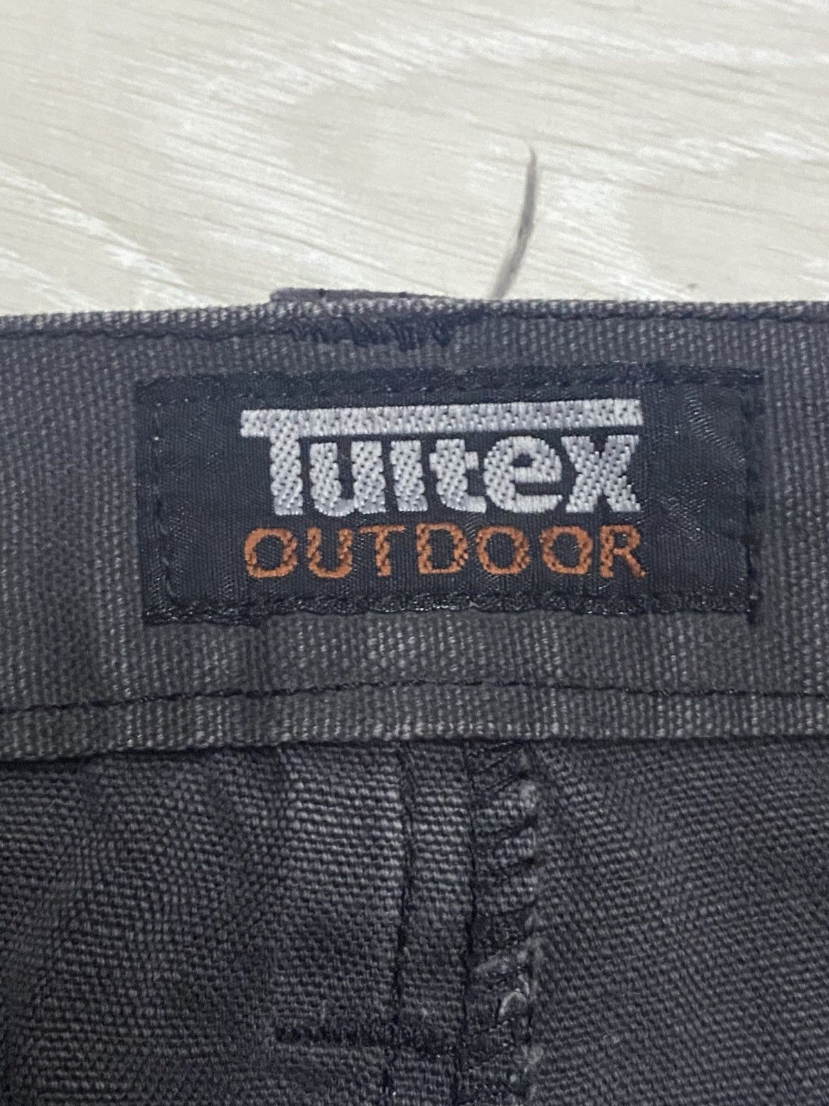 Tultex Vintage Tultex Outdoor Buckle Distressed Denim Enough Baggy Size US 28 / EU 44 - 10 Thumbnail