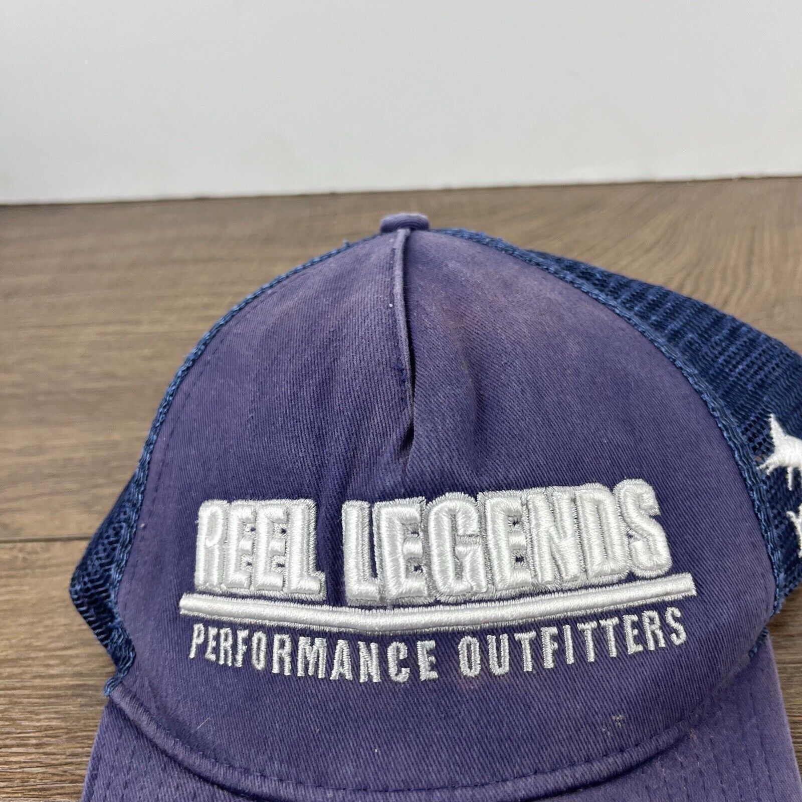 Reel Legends Reel Legend Performance Snapback Hat Blue Adjustable Hat Blu Size ONE SIZE - 7 Thumbnail