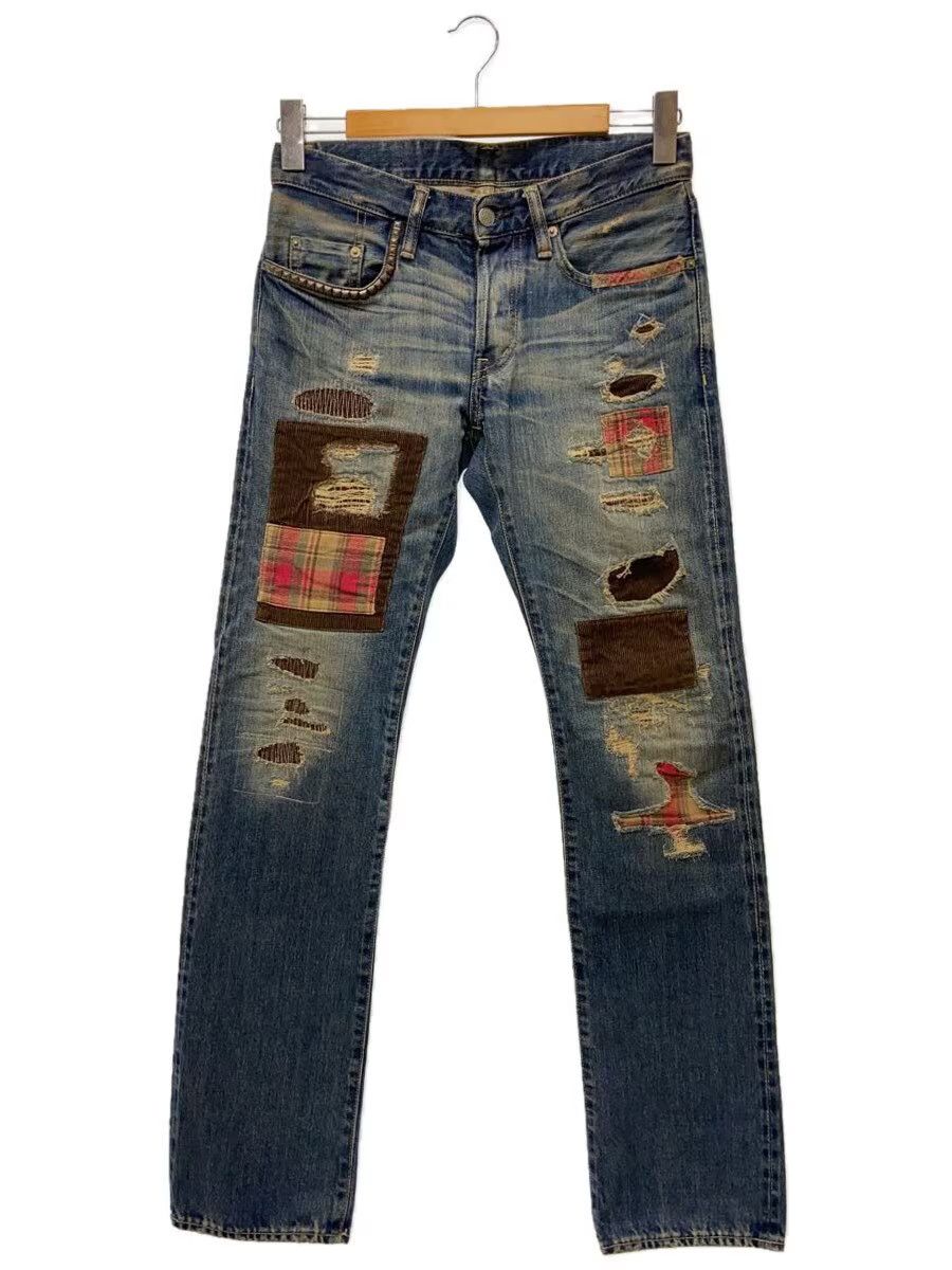 Hysteric Glamour Distressed Patchwork Denim Jeans Size US 30 / EU 46 - 1 Thumbnail
