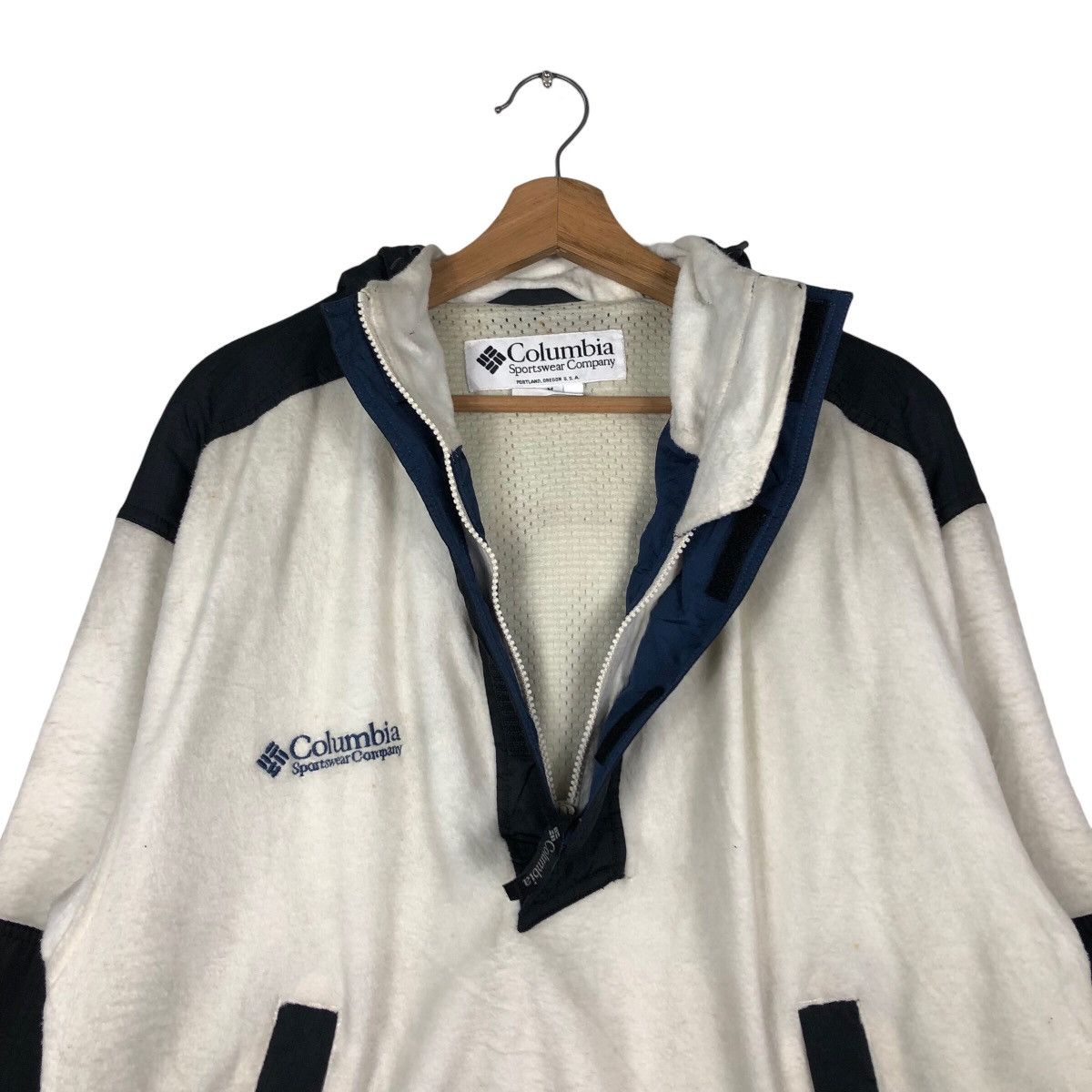 Japanese Brand VINTAGE ANORAK FLEECE JACKET PULL OVER COLUMBIA USA HUNTING Size US M / EU 48-50 / 2 - 13 Thumbnail