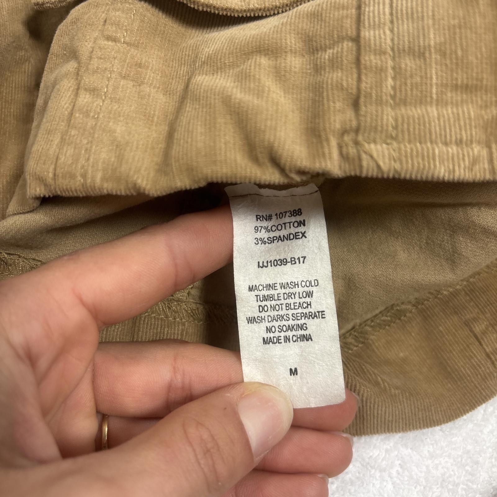 Other y2k brown embroidered floral corduroy jacket Size M / US 6-8 / IT 42-44 - 6 Thumbnail