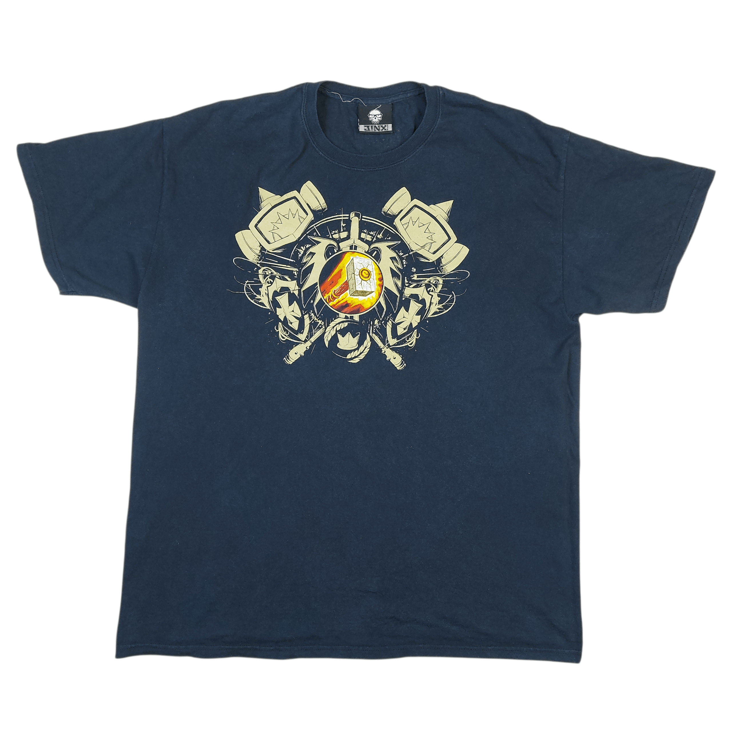 Microsoft Vintage World Of Warcraft Paladin Class Logo TEE Size US XL / EU 56 / 4 - 2 Thumbnail