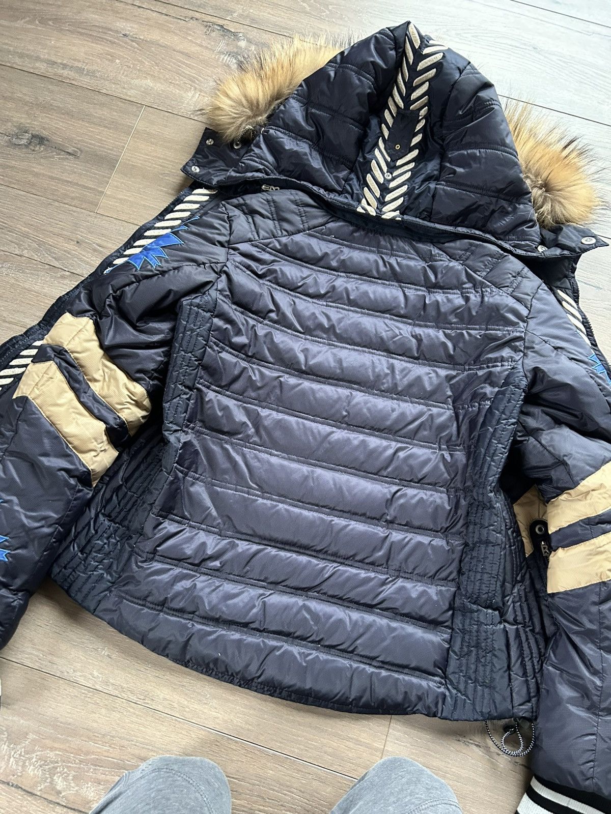 Bogner Bogner ski jacket blue aztec S-M Size M / US 6-8 / IT 42-44 - 17 Thumbnail
