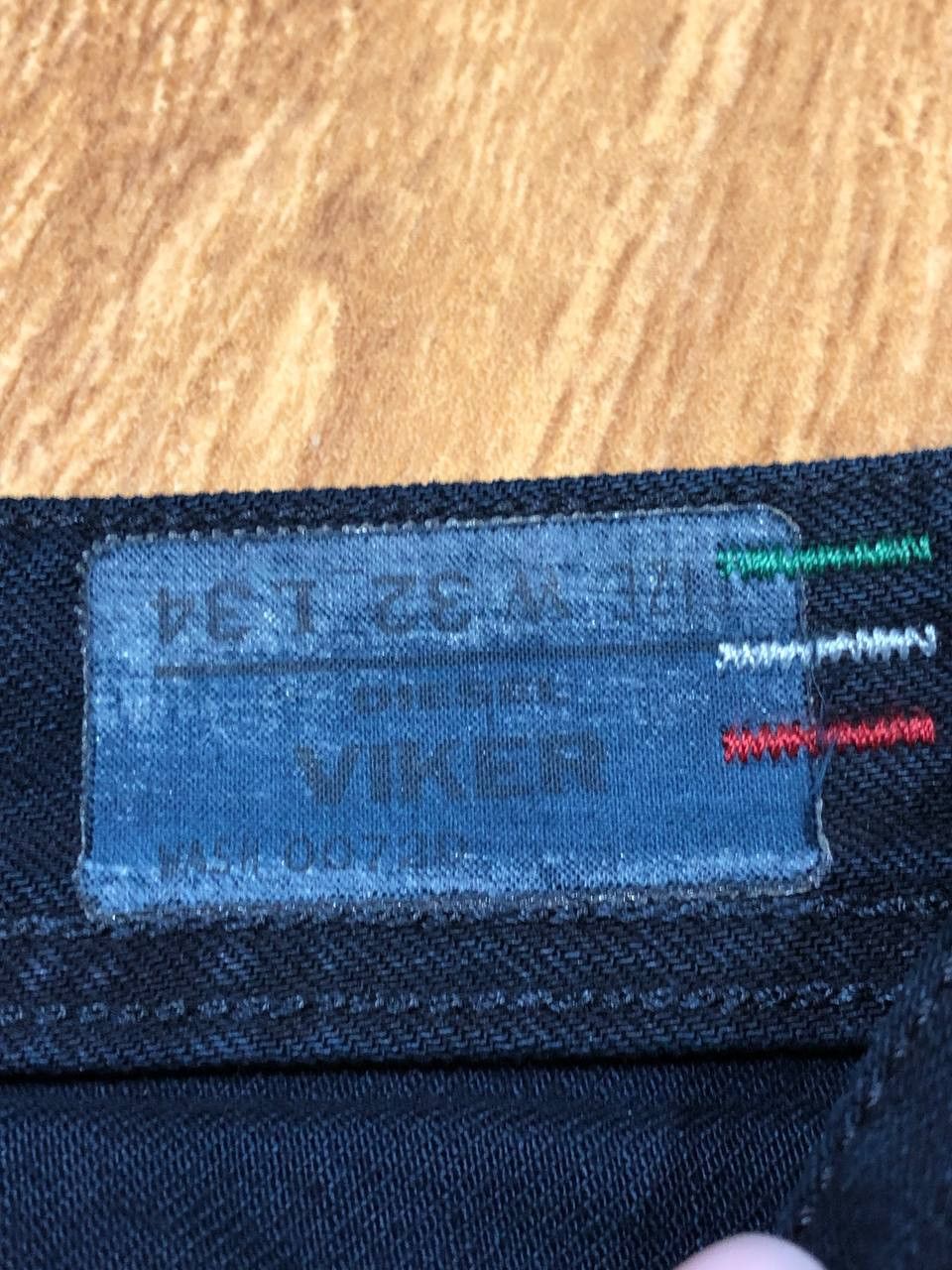Diesel Diesel VIKER logo jeans Y2K size 32 streetwear Vintage Size 32" / US 10 / IT 46 - 2 Thumbnail