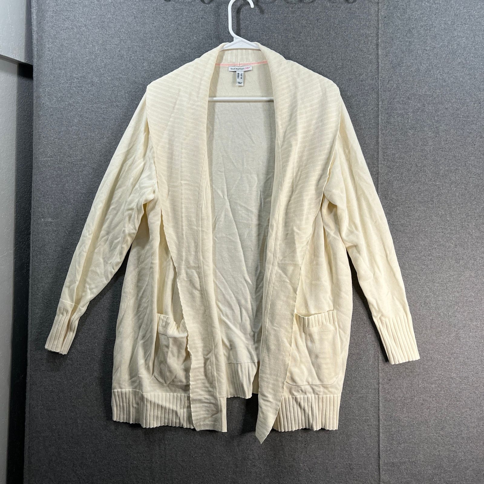 Isaac Mizrahi Isaac Mizrahi Live! Shawl Collar Sweater Cardigan Size L / US 10 / IT 46 - 1 Thumbnail