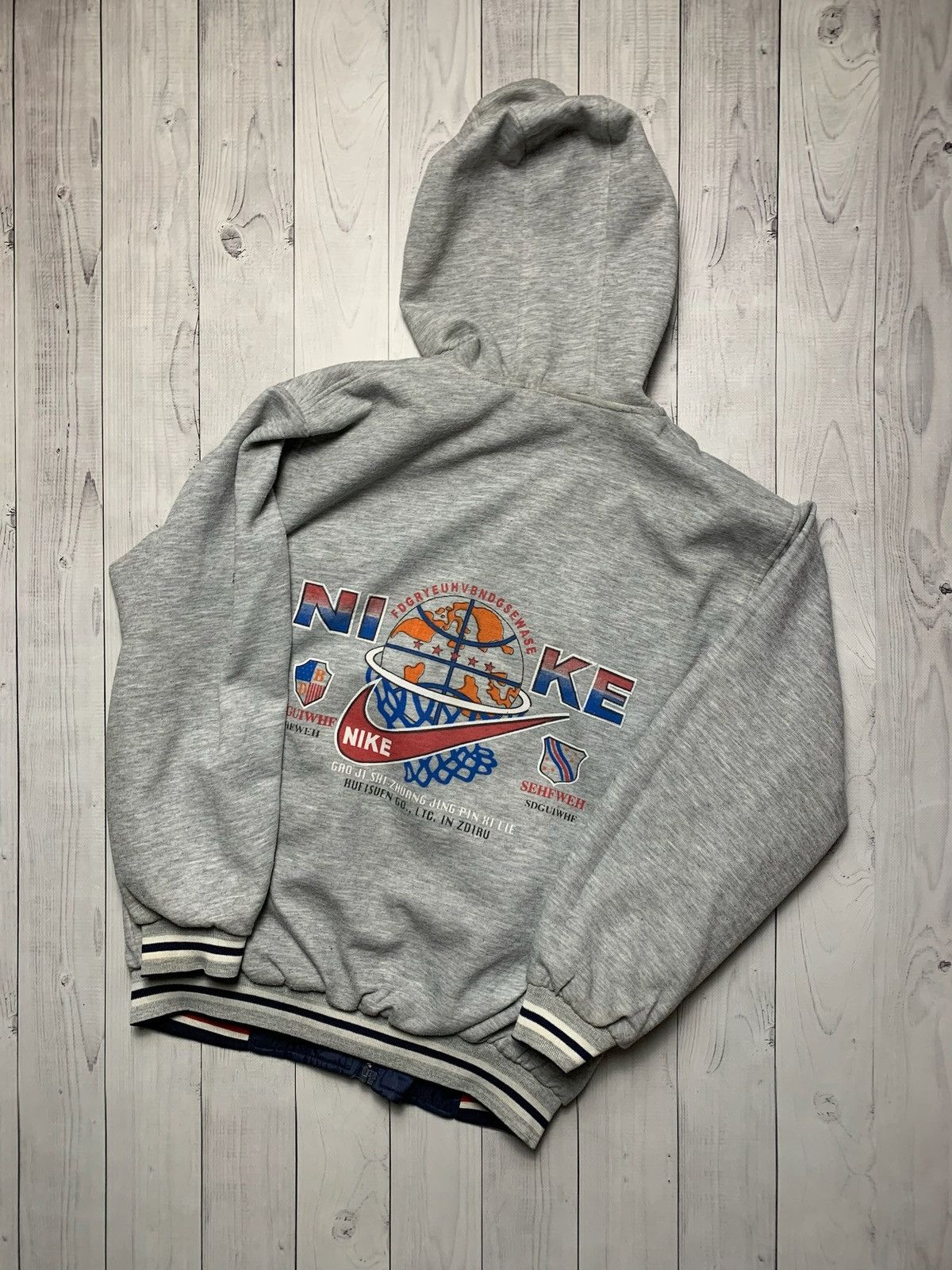 Vintage Vintage Nike reversible jacket logo rare size S Size US S / EU 44-46 / 1 - 2 Thumbnail