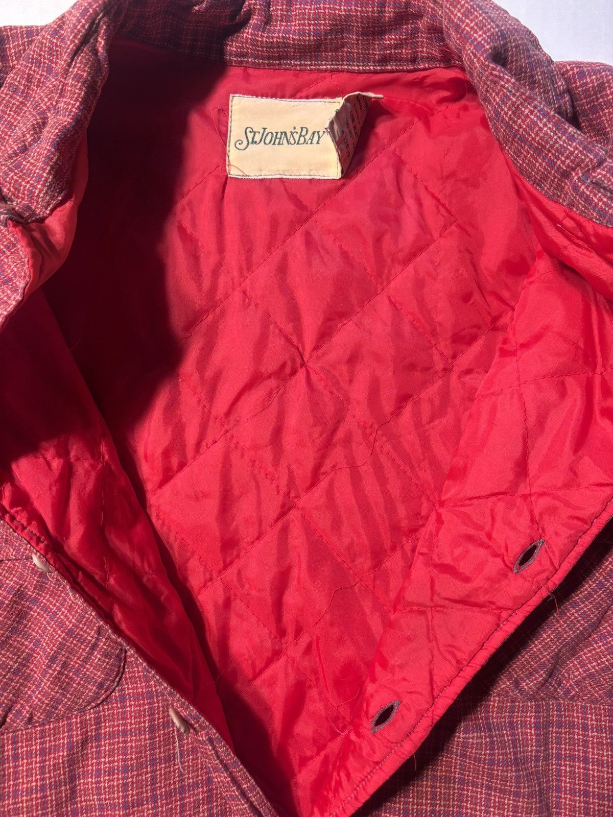 St. Johns Bay Vtg St John’s Bay Insulated Lined Shirt Jacket Flannel 90’s Size US M / EU 48-50 / 2 - 5 Thumbnail