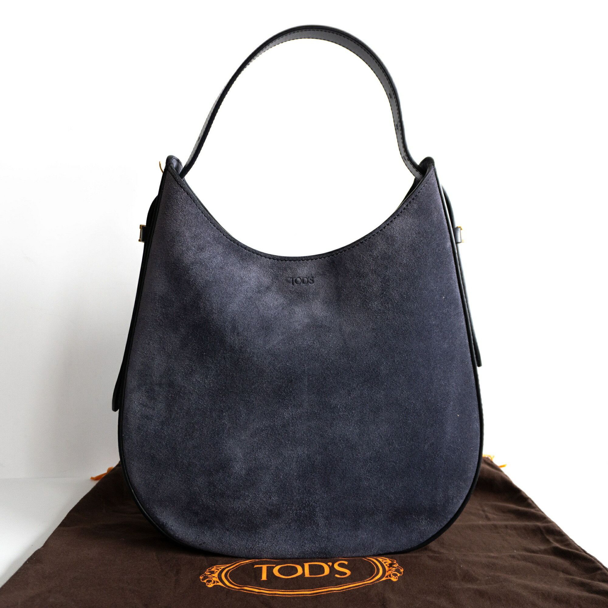 Tod's TOD'S Oboe Small Suede Leather Shoulder Bag Size ONE SIZE Size ONE SIZE - 1 Thumbnail