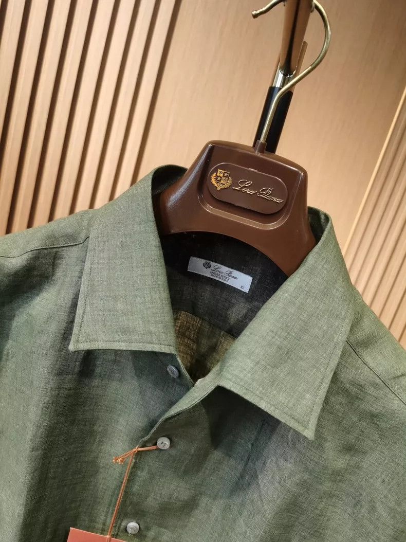 Loro Piana LORO PIANA Flax shirt Size US XL / EU 56 / 4 - 3 Thumbnail