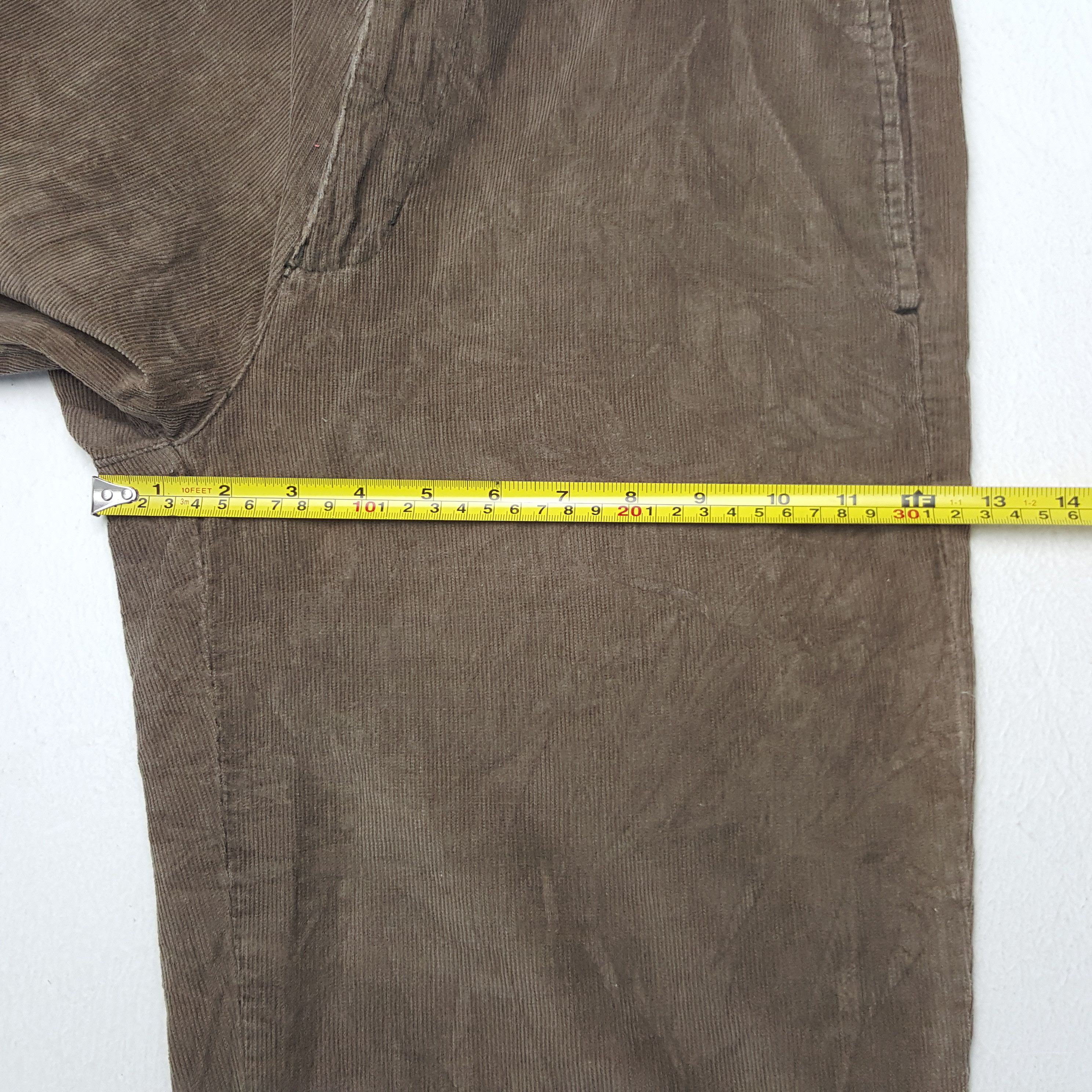 Stussy × Vintage Vintage Stussy USA Corduroy Custom Art Logo Pants Size US 29 - 9 Thumbnail