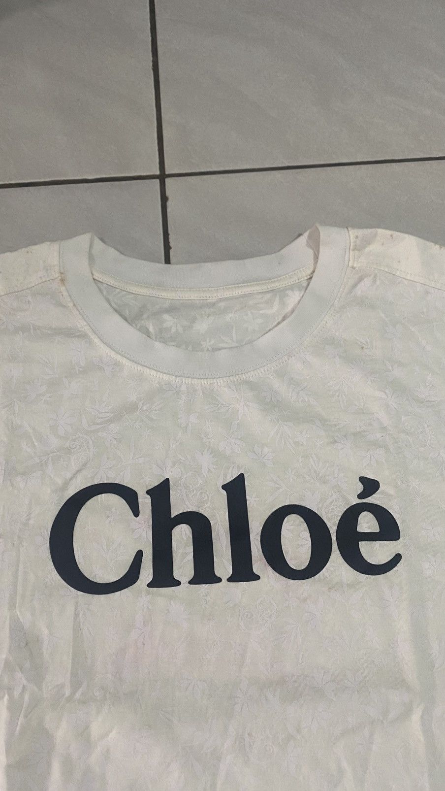 Chloe CHLOE LOGO FLOWER ORGANIC Size L / US 10 / IT 46 - 3 Thumbnail