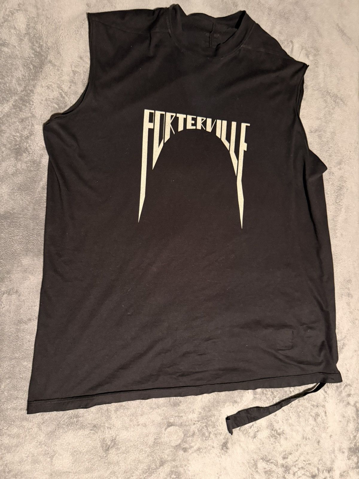 Rick Owens FW22 STROBE URINAL TANK TOP | Grailed