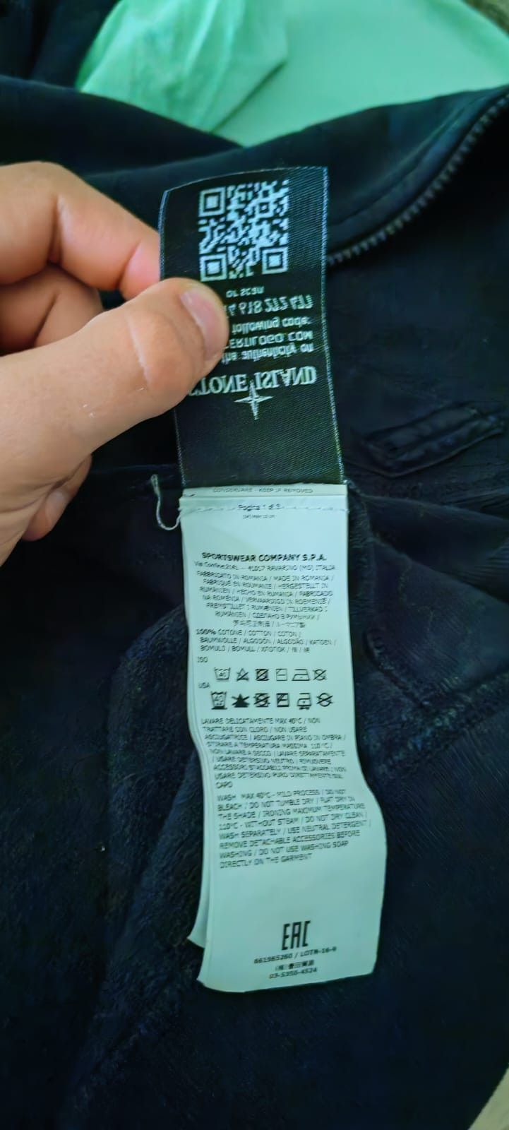 Stone Island Stone Island black jacket Size US XL / EU 56 / 4 - 6 Thumbnail