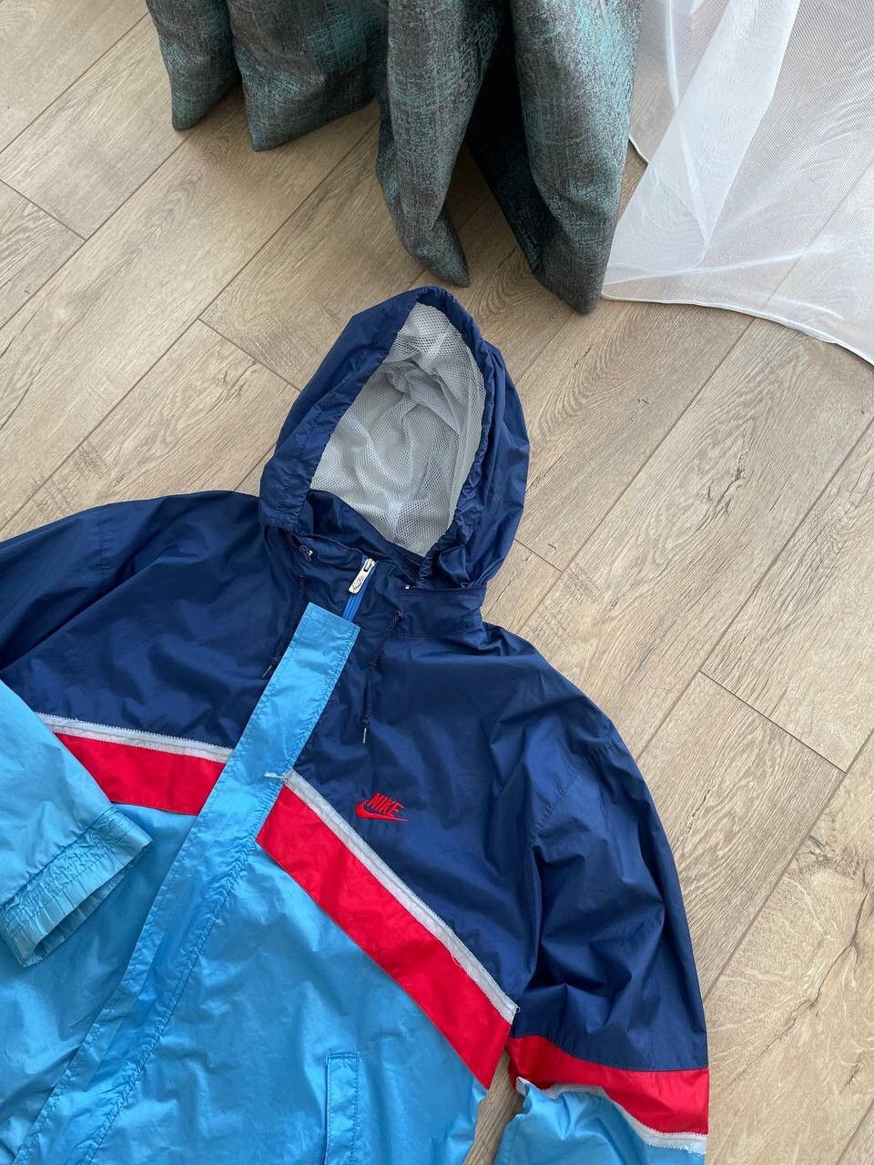 Nike Vintage Nike Oregon USA 80’s 90’s Drill Nylon Jacket Bomber Size US L / EU 52-54 / 3 - 5 Thumbnail