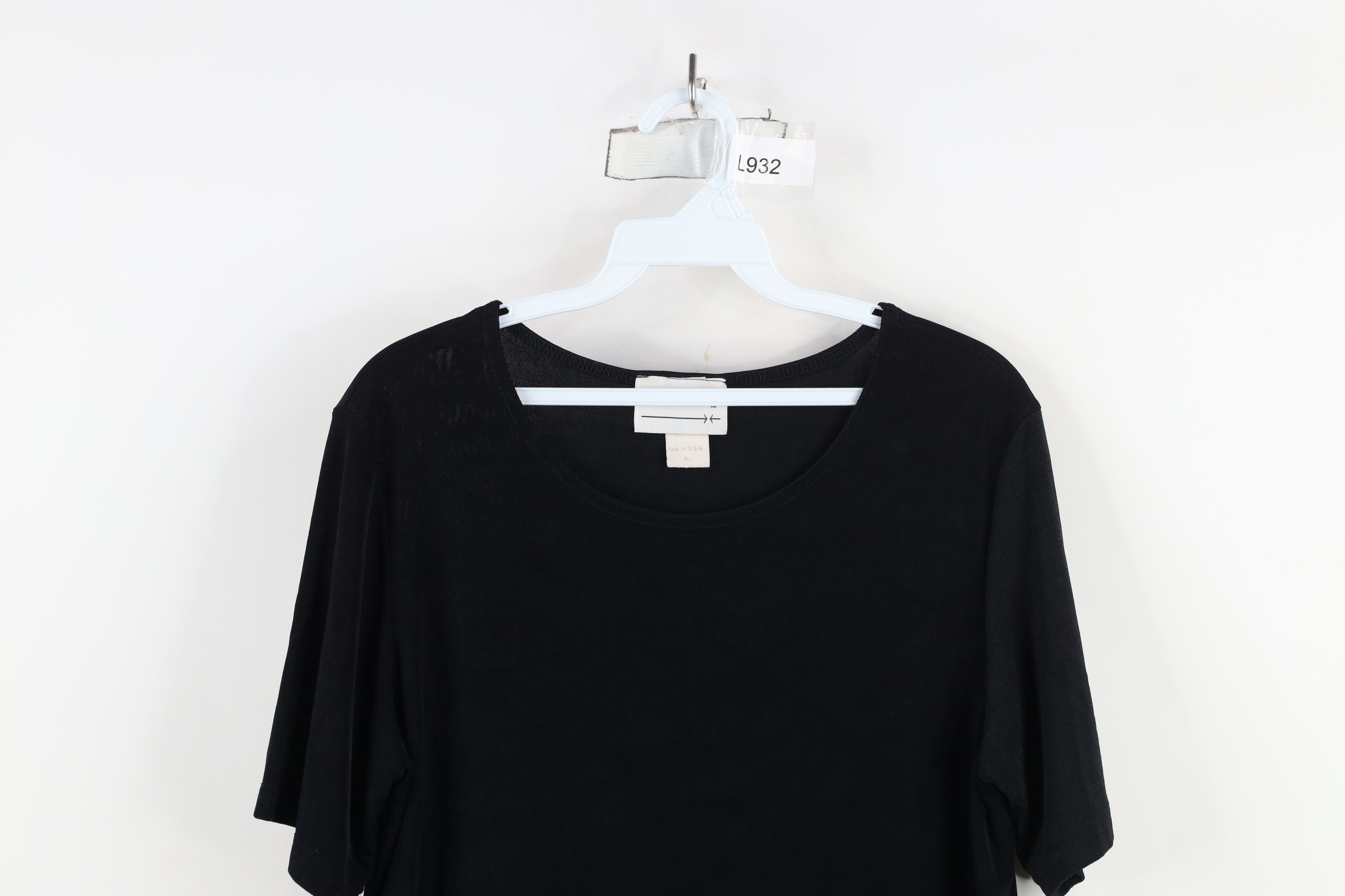 Vintage Vintage 90s Streetwear Babydoll Stretch Knit T-Shirt USA Size L / US 10 / IT 46 - 2 Thumbnail
