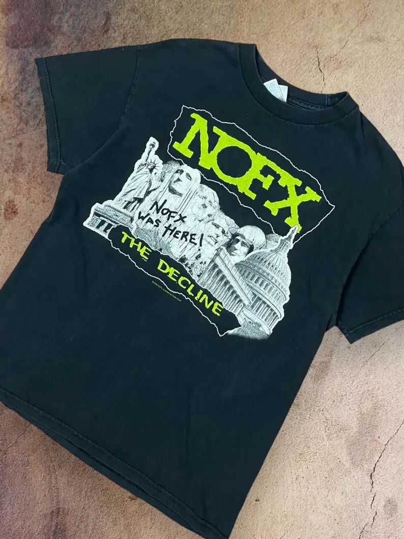 Band Tees × Vintage NOFX The Decline Vintage Bandshirt Tour T-shirt 2000 y2k Size US M / EU 48-50 / 2 - 2 Thumbnail