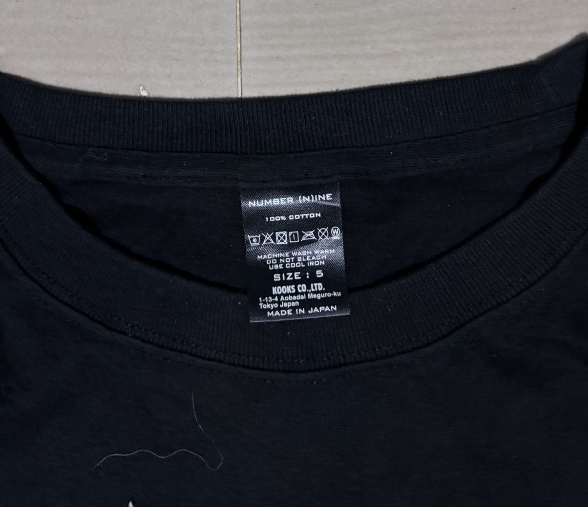 Number (N)ine NUMBER (N)INE FAC(E)Longsleeve Size US L / EU 52-54 / 3 - 5 Thumbnail