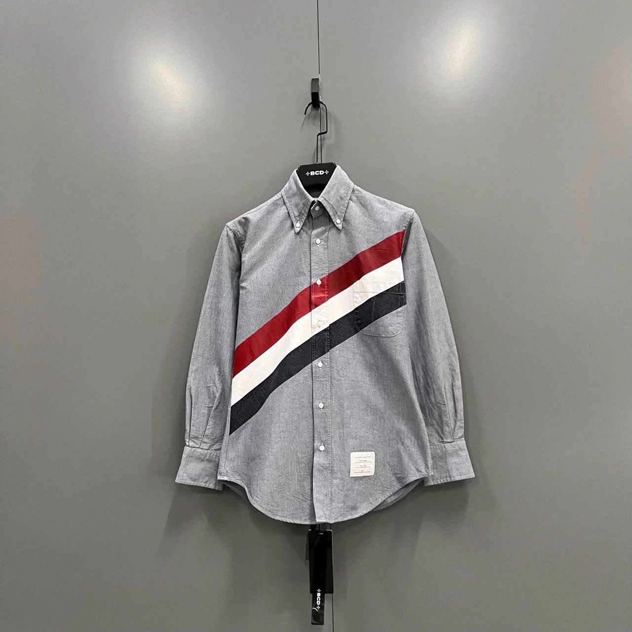 Thom Browne TB twill print shirt 0 95 New Size US XS / EU 42 / 0 - 1 Thumbnail