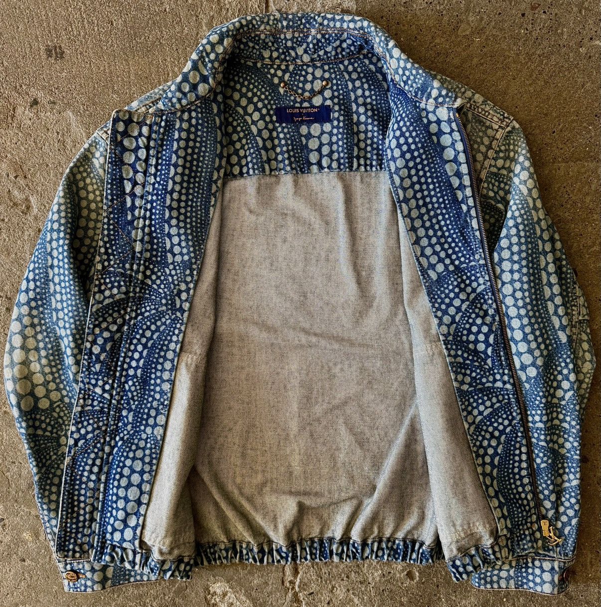 Louis Vuitton × Yayoi Kusama Louis Vuitton - Yayoi Kusama - Pumpkin - Denim Jacket Size US M / EU 48-50 / 2 - 10 Thumbnail