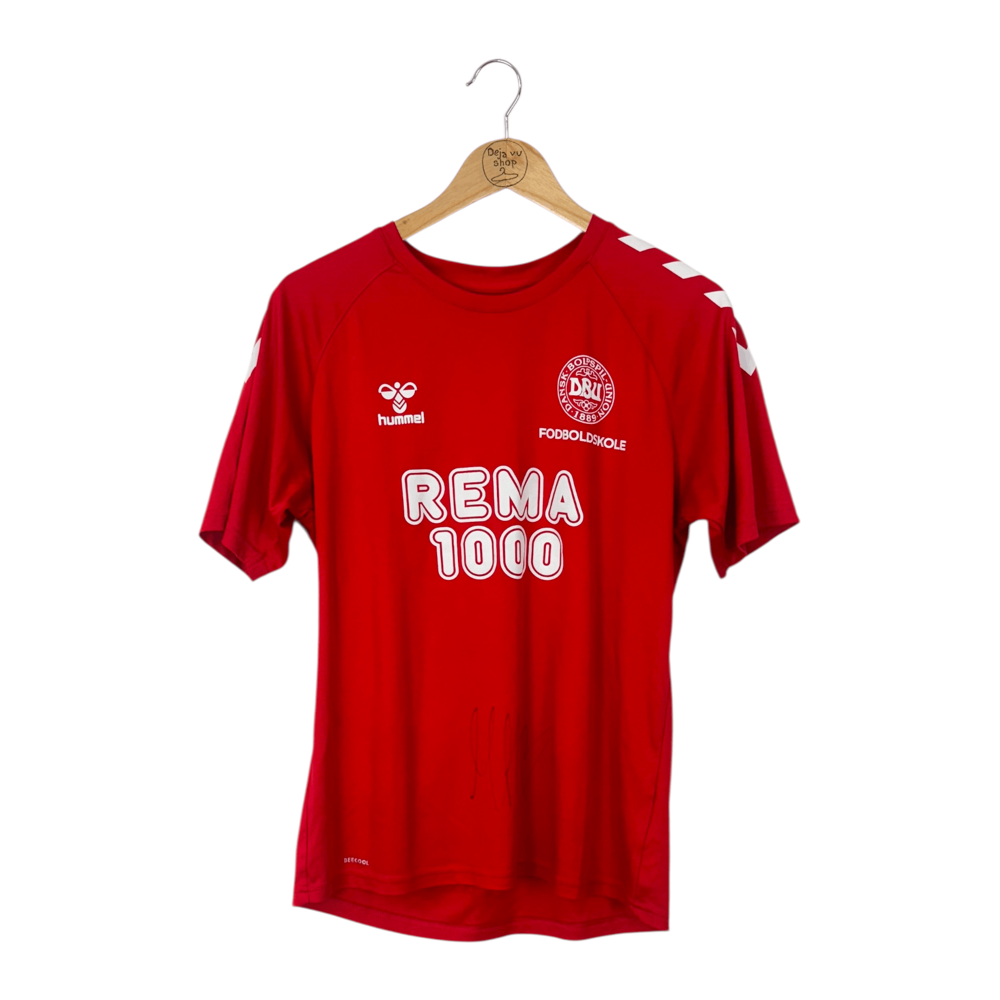 Hummel Hummel Denmark Training Football T-Shirt with Signature Size US S / EU 44-46 / 1 - 1 Thumbnail