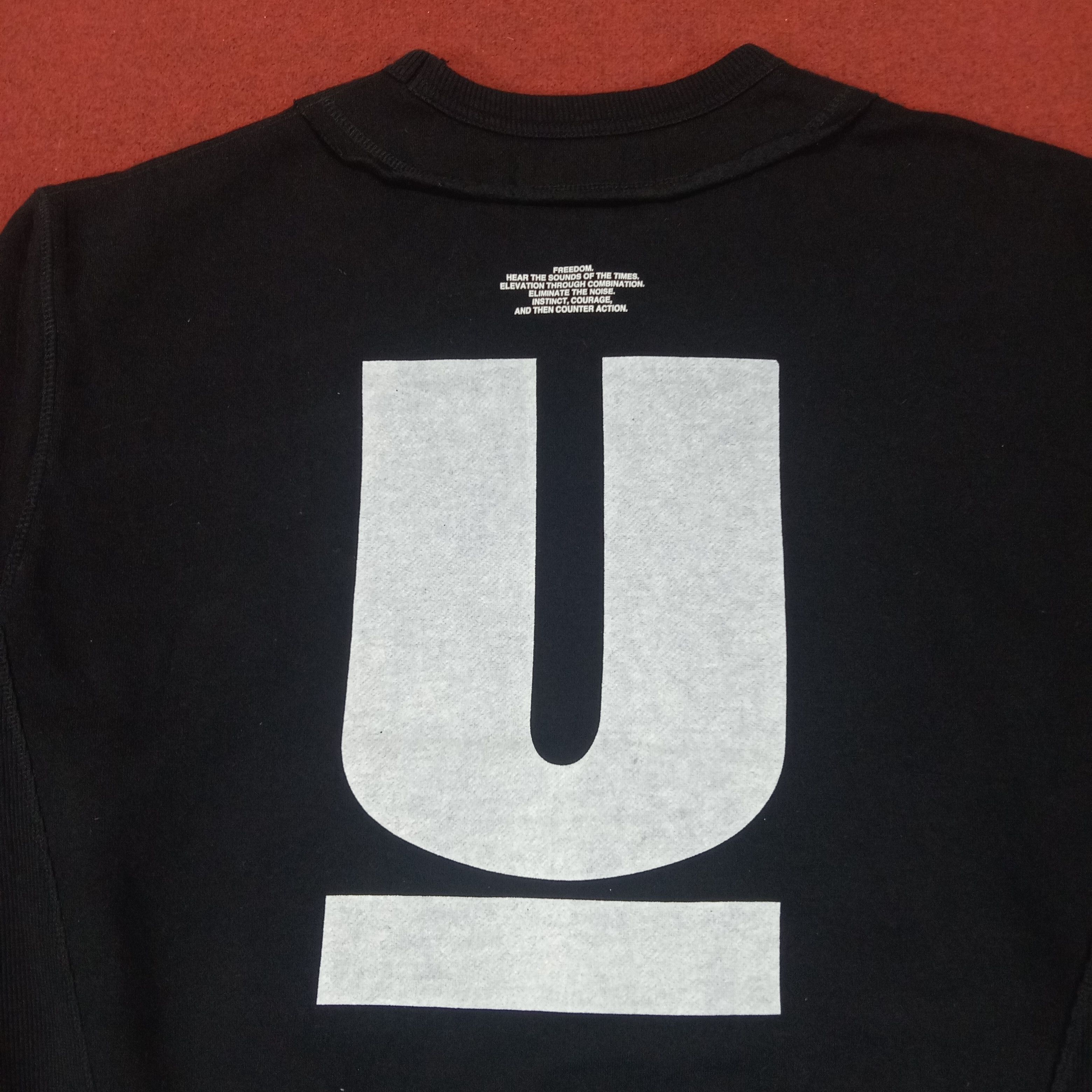 GU × Undercover × Vintage Gu X Undercover Japanese Brand Streetwear Custom Sweatshirt Size US L / EU 52-54 / 3 - 2 Thumbnail